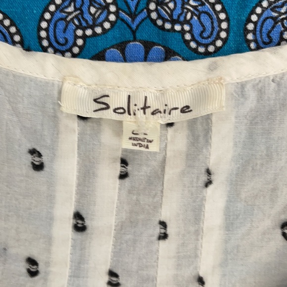 White embroidered “bohemian” blouse - Picture 2 of 7